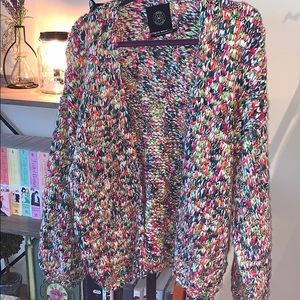 Urban Outfitters Rainbow Cardigan
